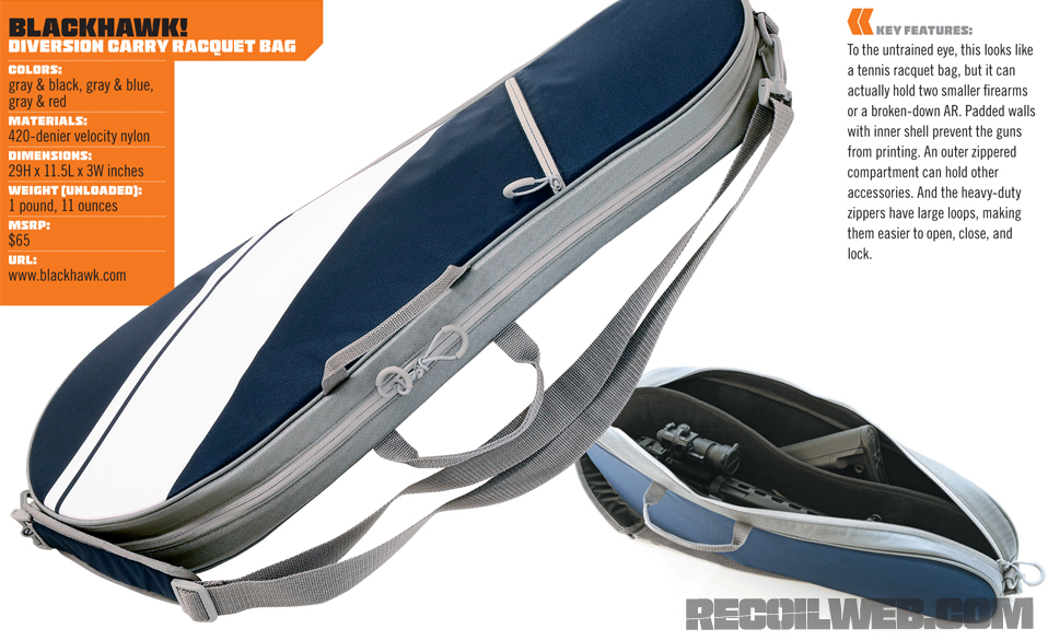 Nutnfancy Debuts The Blackhawn Diversion Tennis Gun Case Ar15 Com Http Www Recoilweb Wp Content Uploads 2017 10 Blackhawk Diversion Carry Racquet Bag Jpg