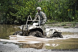 2012 Polaris Sportsman MV850 Water Crossing