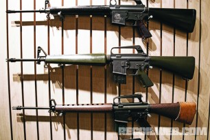 AR-15, M-16, and AR-15 Prototype