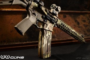 JFE WWGuns Hydro Dipped Camo Surefire Magazine