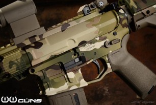 JFE WWGuns Hydro Dripped Camo AXTS Lower Reciever