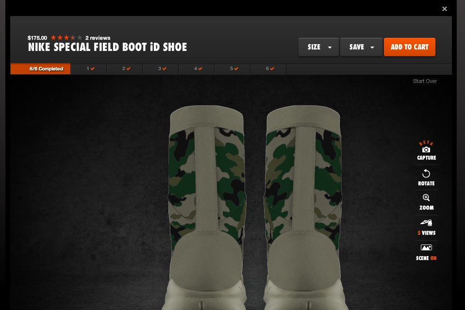 NikeiD Special Field Boots