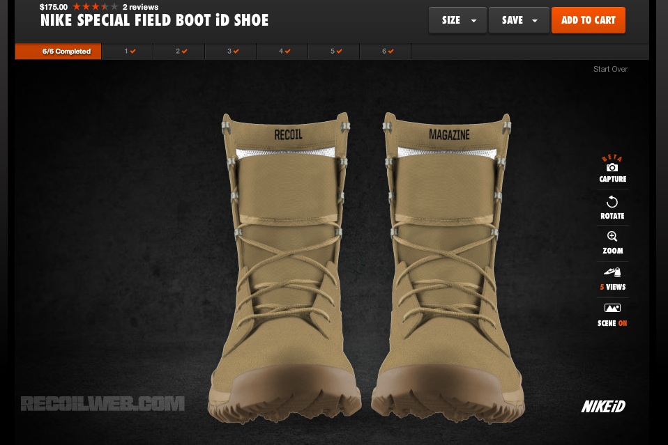 NikeiD Special Field Boots