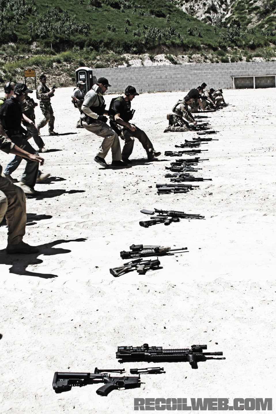 Redback One Training Disassembled Rifle Drill