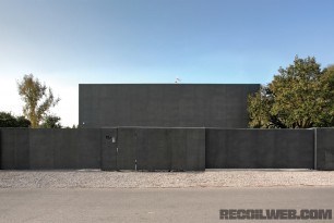 Zombie Proof House Buttoned Up Gate View