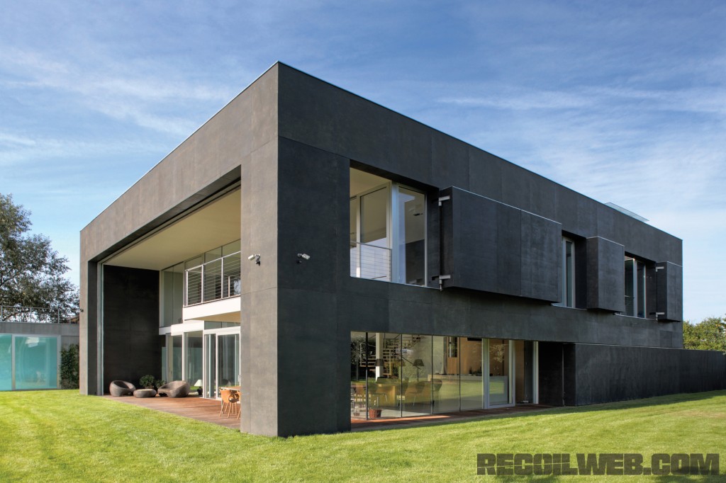Zombie Proof House Exposed View