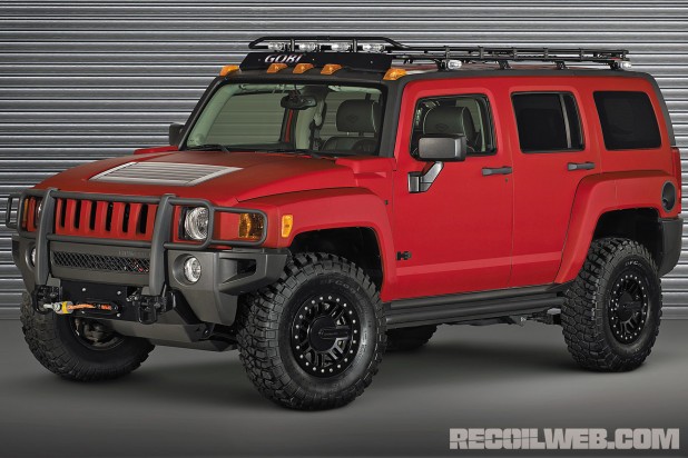 2009 Hummer H3 - Driver side front view