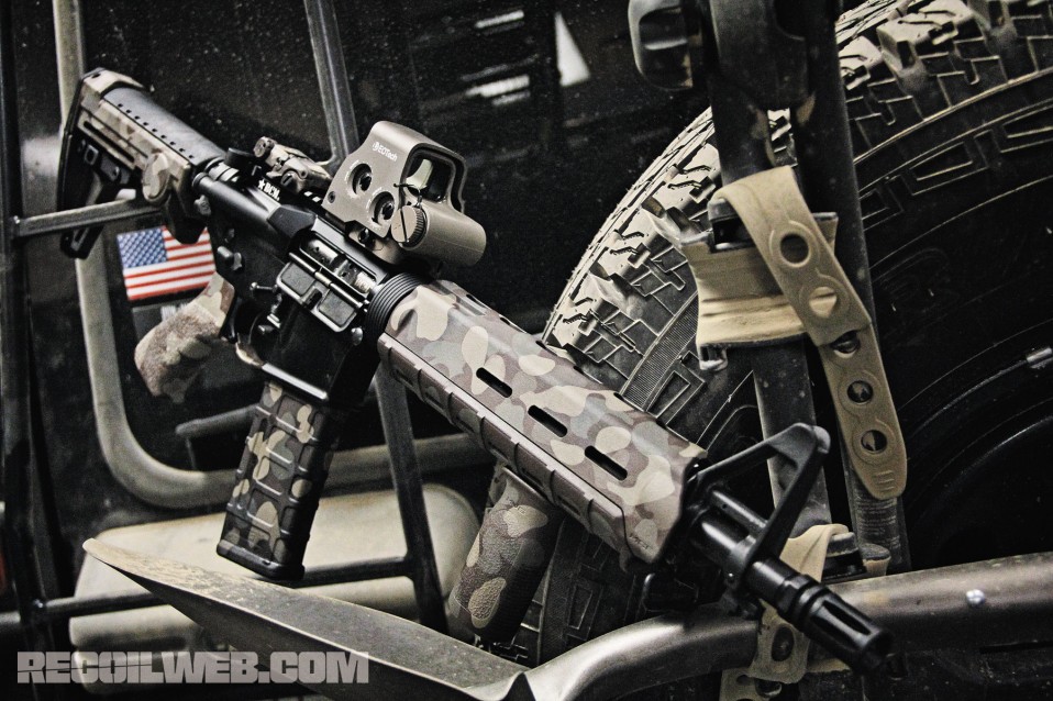 Patterned Polymer Dyeing - AR15