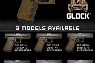 Lipsey's Glock Gen 4 in Flat Dark Earth