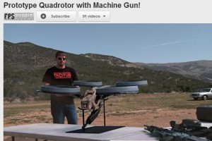 FPSRussia – Prototype Quadrotor with Machine Gun! FPSRussia – Prototype Quadrotor with Machine Gun!