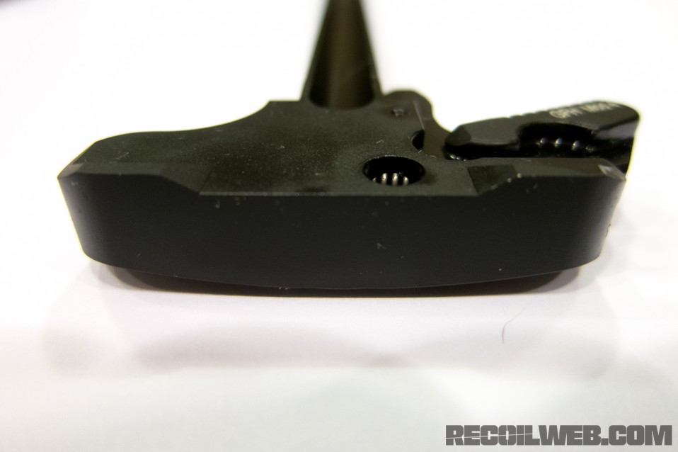 BCM Gunfighter Charging Handle Updated Bottom Rear View