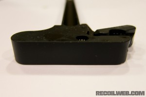 BCM Gunfighter Charging Handle Old Bottom Rear View