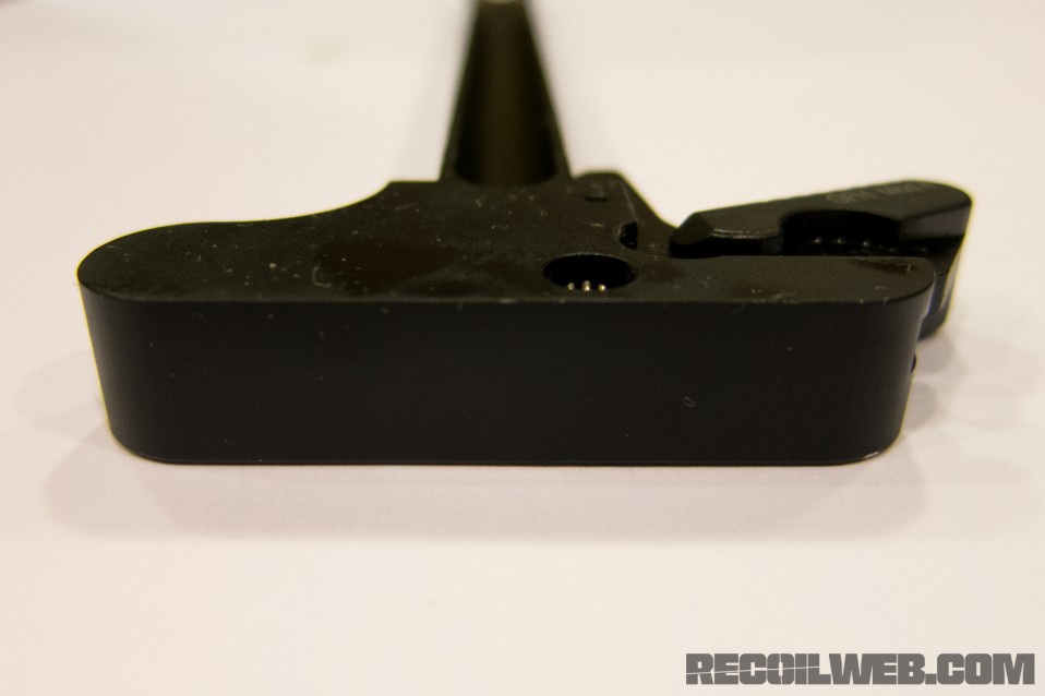 BCM Gunfighter Charging Handle Old Bottom Rear View