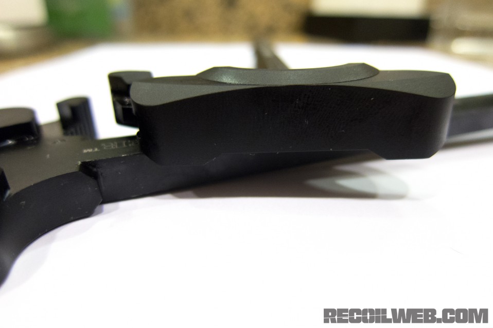 BCM Gunfighter Charging Handle Updated Rear View