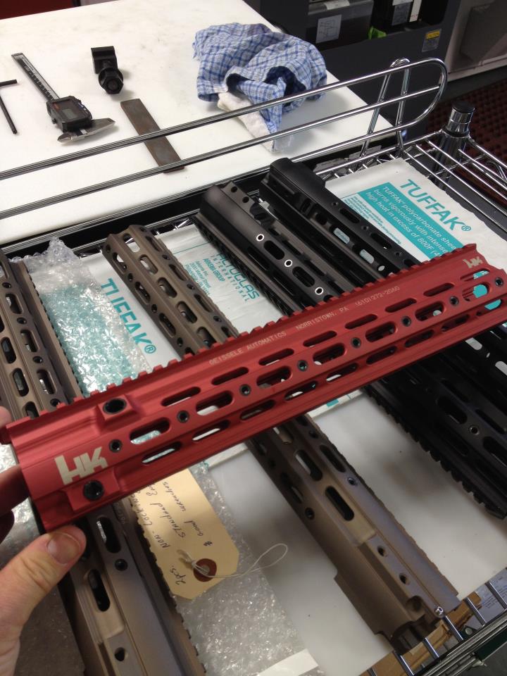 Geissele Automatics Custom HK416 Rail