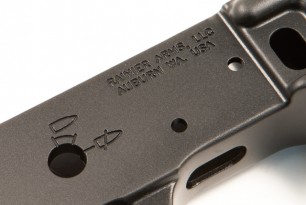 Rainier Arms Lower Safety Selector Markings