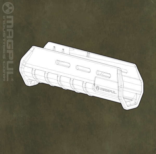 Magpul MOE Forened Drawing