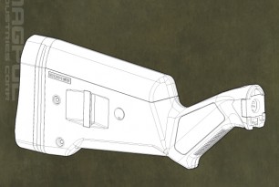 Magpul SGA Stock Drawing