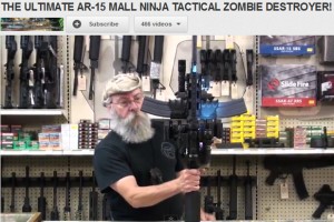 Ultimate Tacticool Zombie Killing AR15 Video