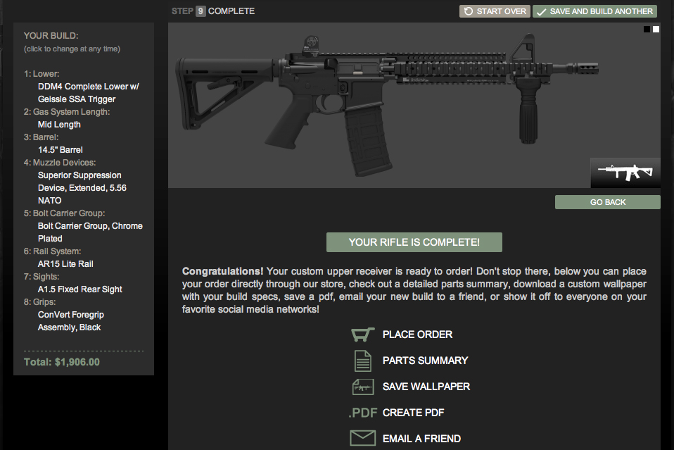 DDM4 Complete Rifle