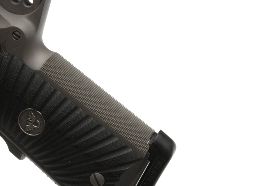 Wilson Combat CQB 1911 FDE Checkering