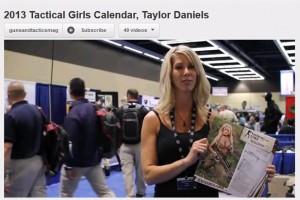 Tactical Girls Calendar on Taylor Daniels     2013 Tactical Girls Calendar