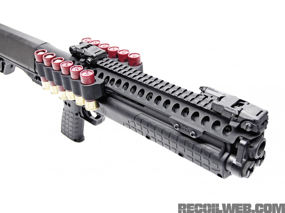 Kel-Tec KSG with Mesa Tactical Carriers