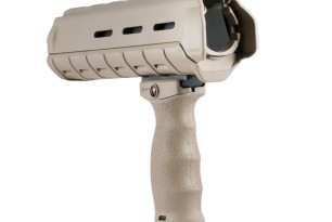 MFT SDE REACT Ergonomic VG and Magpul FDE MOE Handguard 2