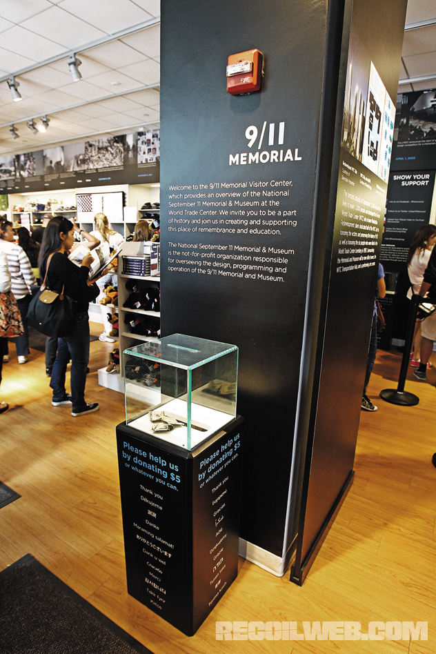 Artifacts from 9/11 on Display
