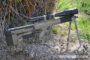Desert Tactical-SRS 16-inch Barrel and Covert Forearm