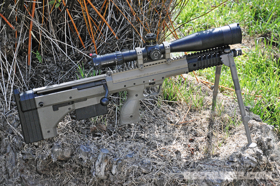 Desert Tactical-SRS 16-inch Barrel and Covert Forearm
