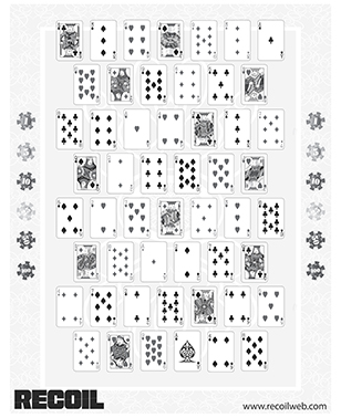 Recoil Cards Target