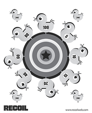 Recoil Duck Target