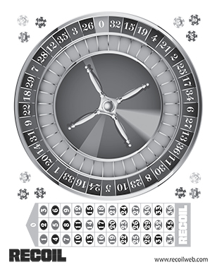 Recoil Roulette Target