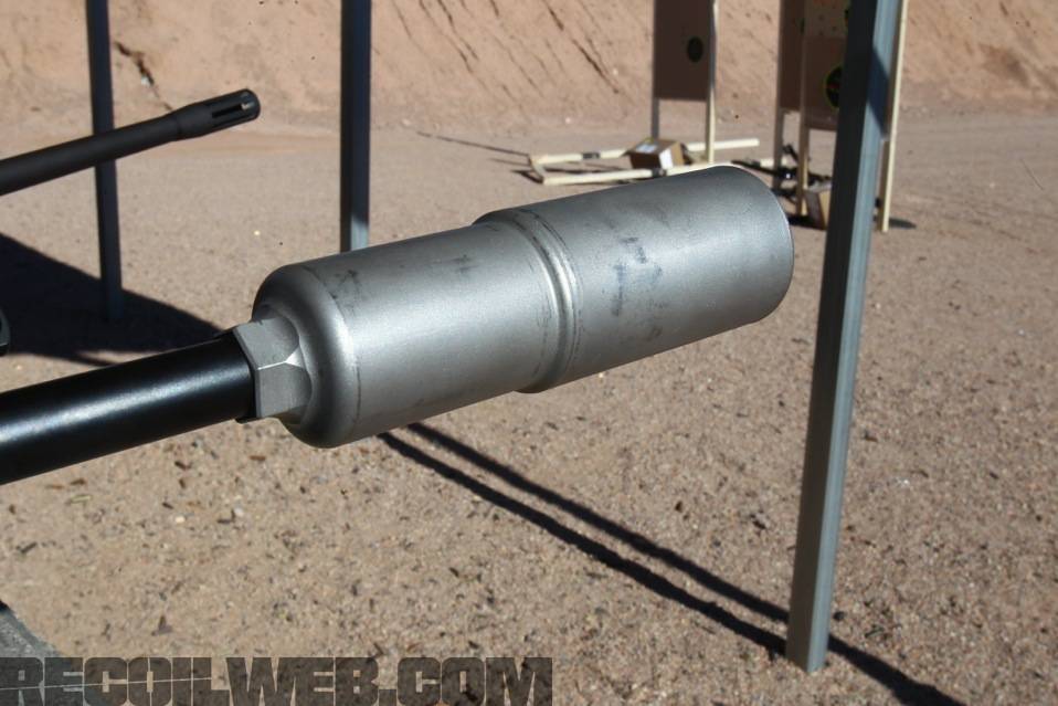 SIG SAUER NEW stainless steal permanent attach silencer