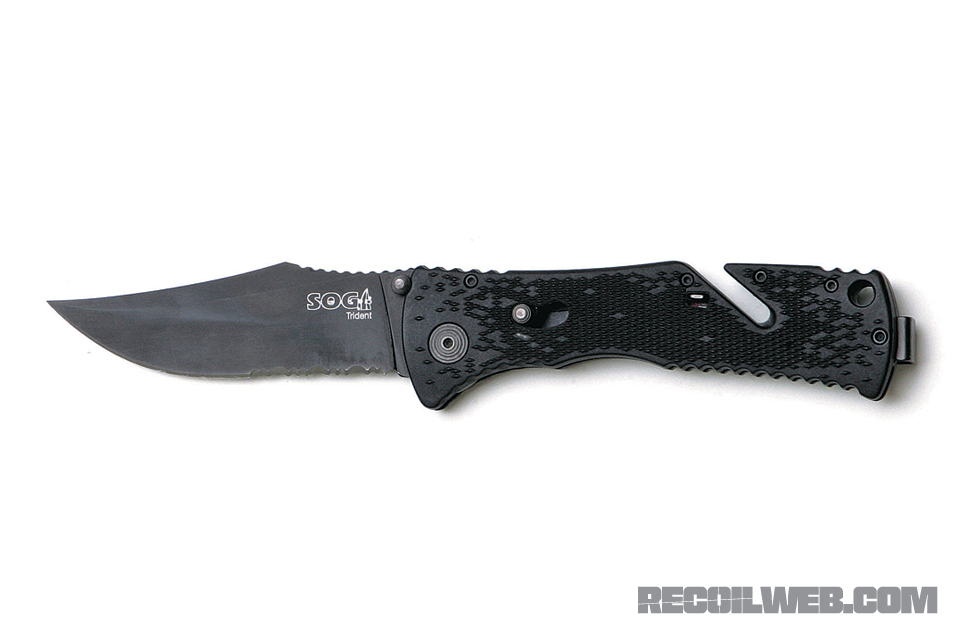 SOG TF-1 Trident Black TiNi