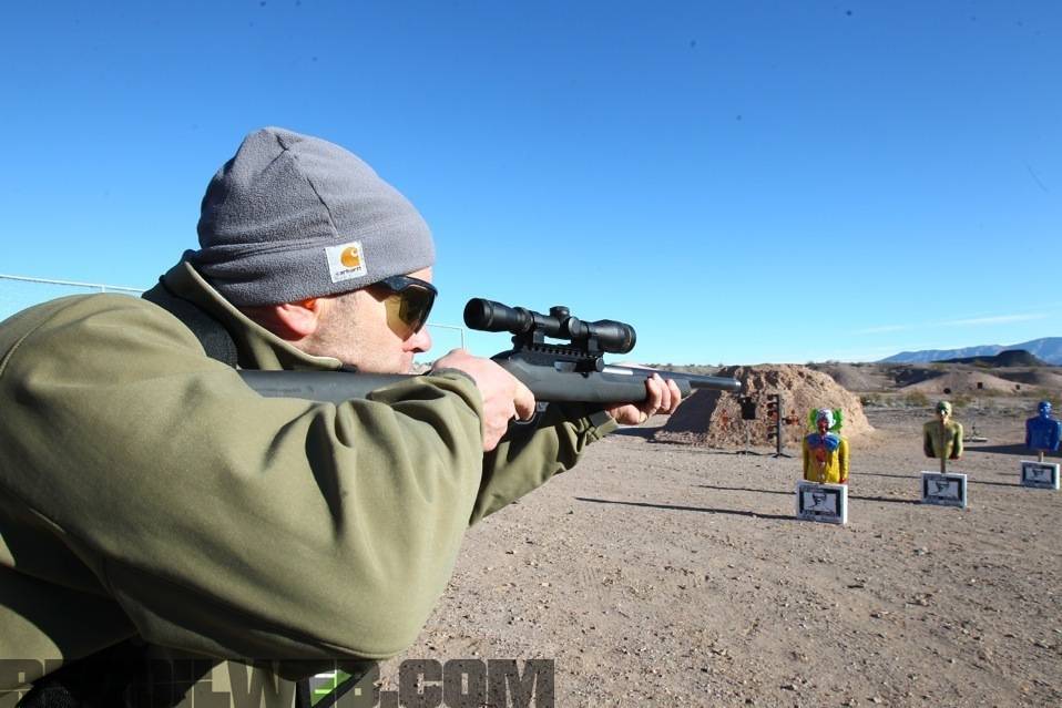 Iain shoots NEW Israel Weapon Industries MLR .22 WRMH