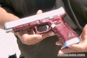 Glockworx G34 with Red Carbon Fiber Finish