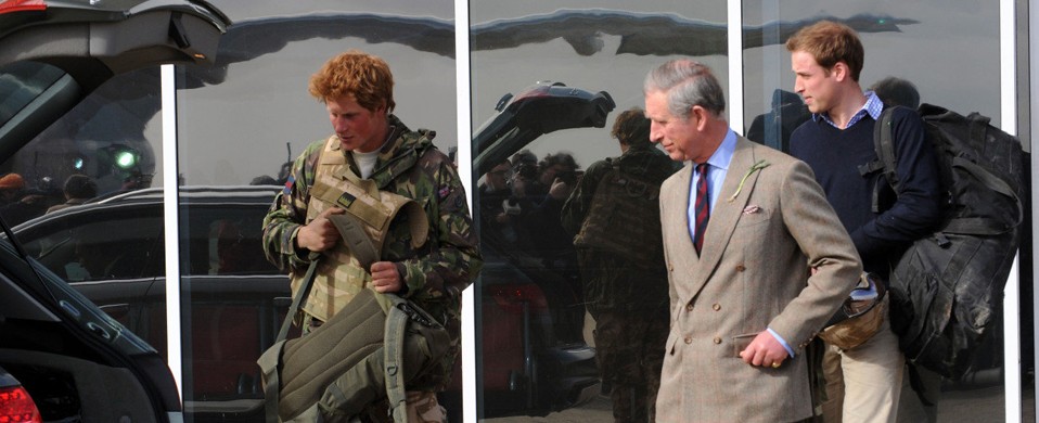 Prince Harry at RAF Brize Norton coming home from Afghanistan. Prince Harry at RAF Brize Norton coming home from Afghanistan.