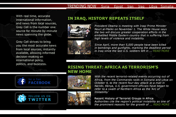 Grey Cell Conflict Information Network