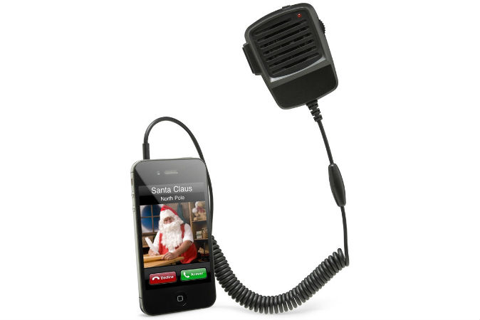 CB radio iPhone handset