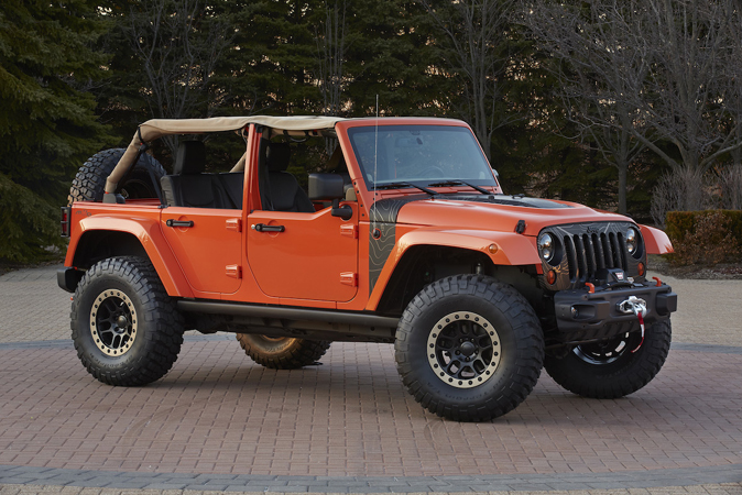 Jeep Wrangler MOJO is one of the six concept vehicles developed