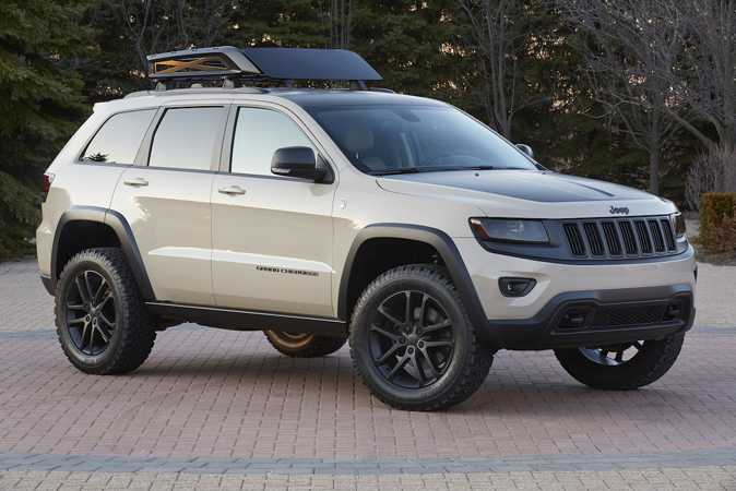 Jeep Grand Cherokee EcoDiesel Trail Warrior is one of six concep