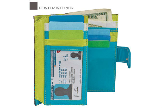 Ladies RFID wallet inside