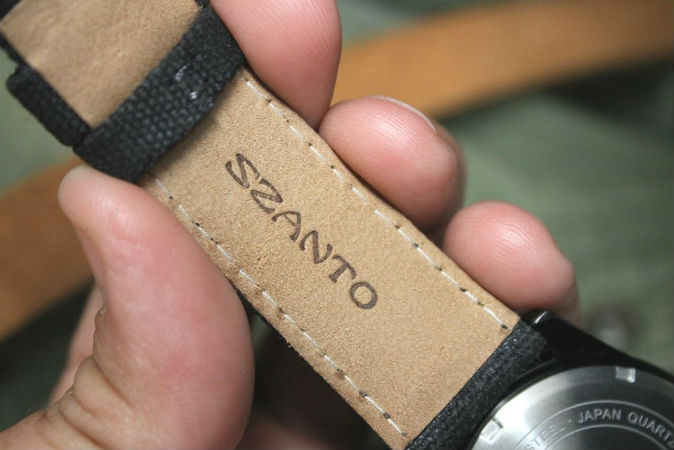 Szanto leather band inside