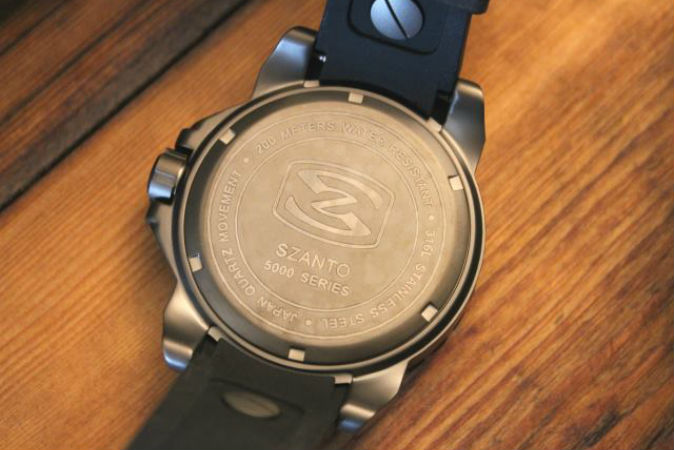 Szanto watch back