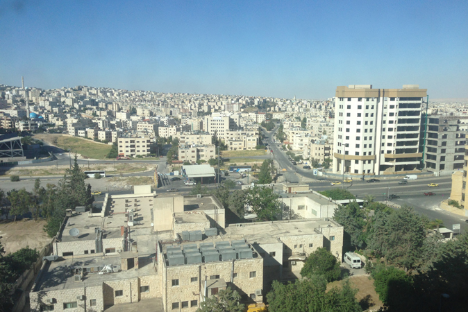 Kingdom of Jordan - view from hotel