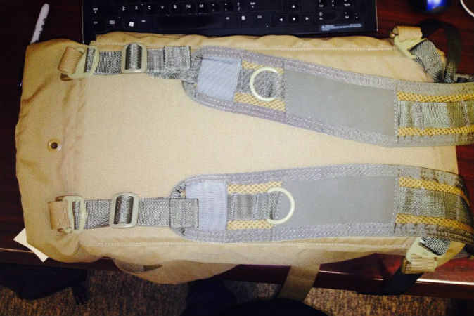 St Mike backpack straps (sold separately)