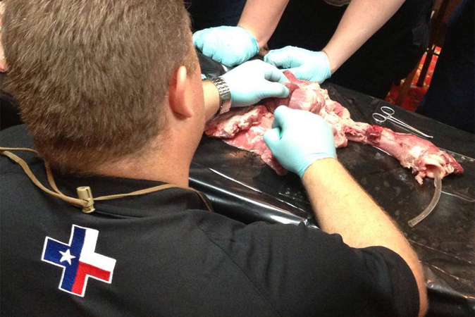 Training with Lone Star Medics RECOIL magazine 1