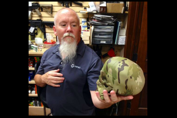 John Hollister MultiCam skull